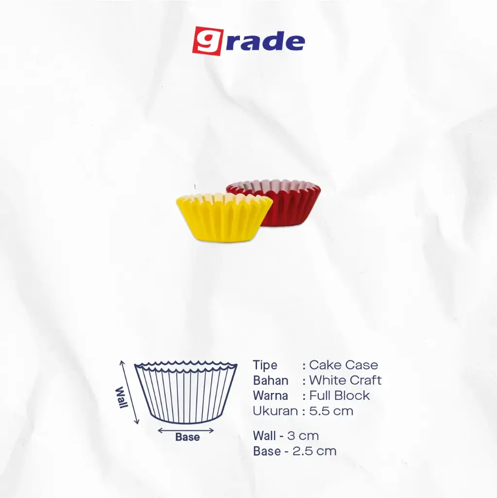 CAKE CASE (CC) 5.5 — FULL BLOCK MIX "GRADE" (1 inner = 1000 pcs)