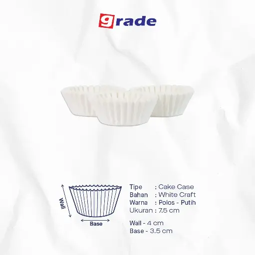 CAKE CASE (CC) 7.5 — POLOS "GRADE" (1 inner = 1000 pcs)