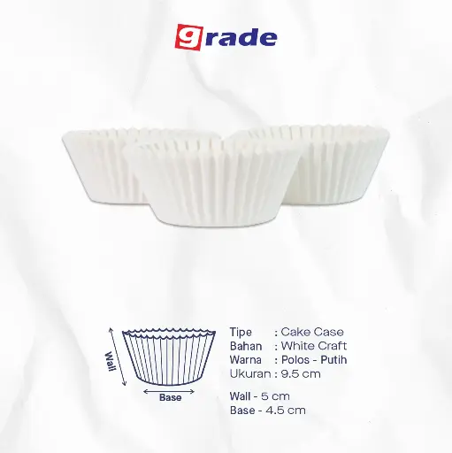 CAKE CASE (CC) 9.5 — POLOS "GRADE" (1 inner = 1000 pcs)