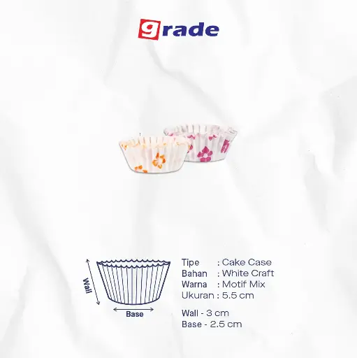 CAKE CASE (CC) 5.5 — ART 38 MIX "GRADE" (1 inner = 1000 pcs)