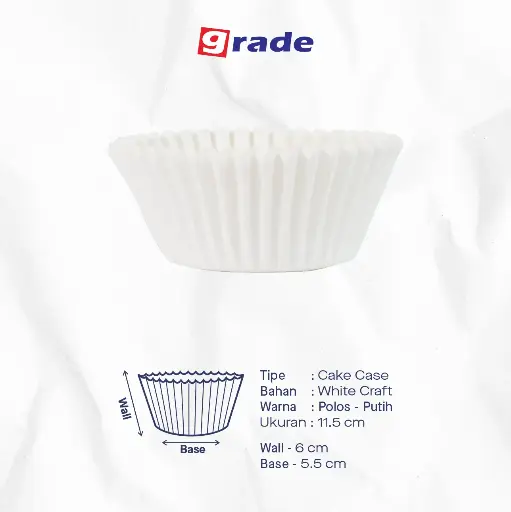 CAKE CASE (CC) 11.5 — POLOS "GRADE" (1 karton = 16.000 pcs)