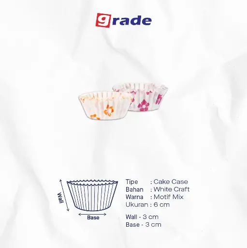 CAKE CASE (CC) 6 — ART 38 MIX "GRADE" (1 inner = 1000 pcs)